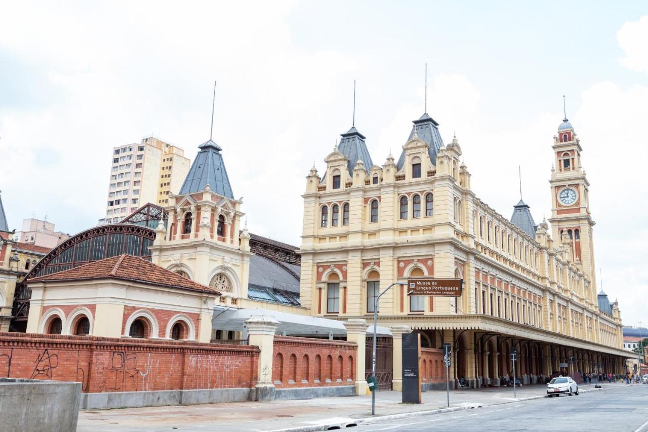 Apartamento Com Wifi Proximo Ao Metro Luz São Paulo Ngoại thất bức ảnh